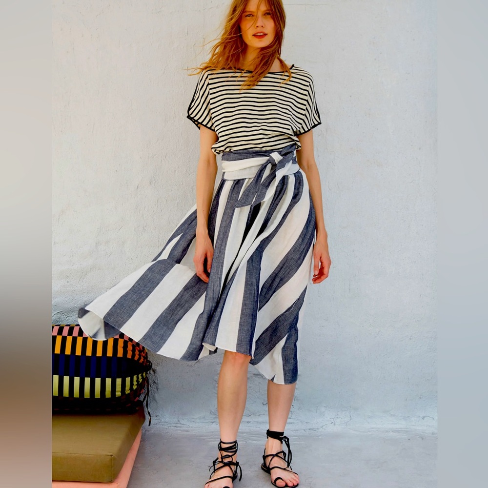 Apiece Apart striped skirt size 0 xs